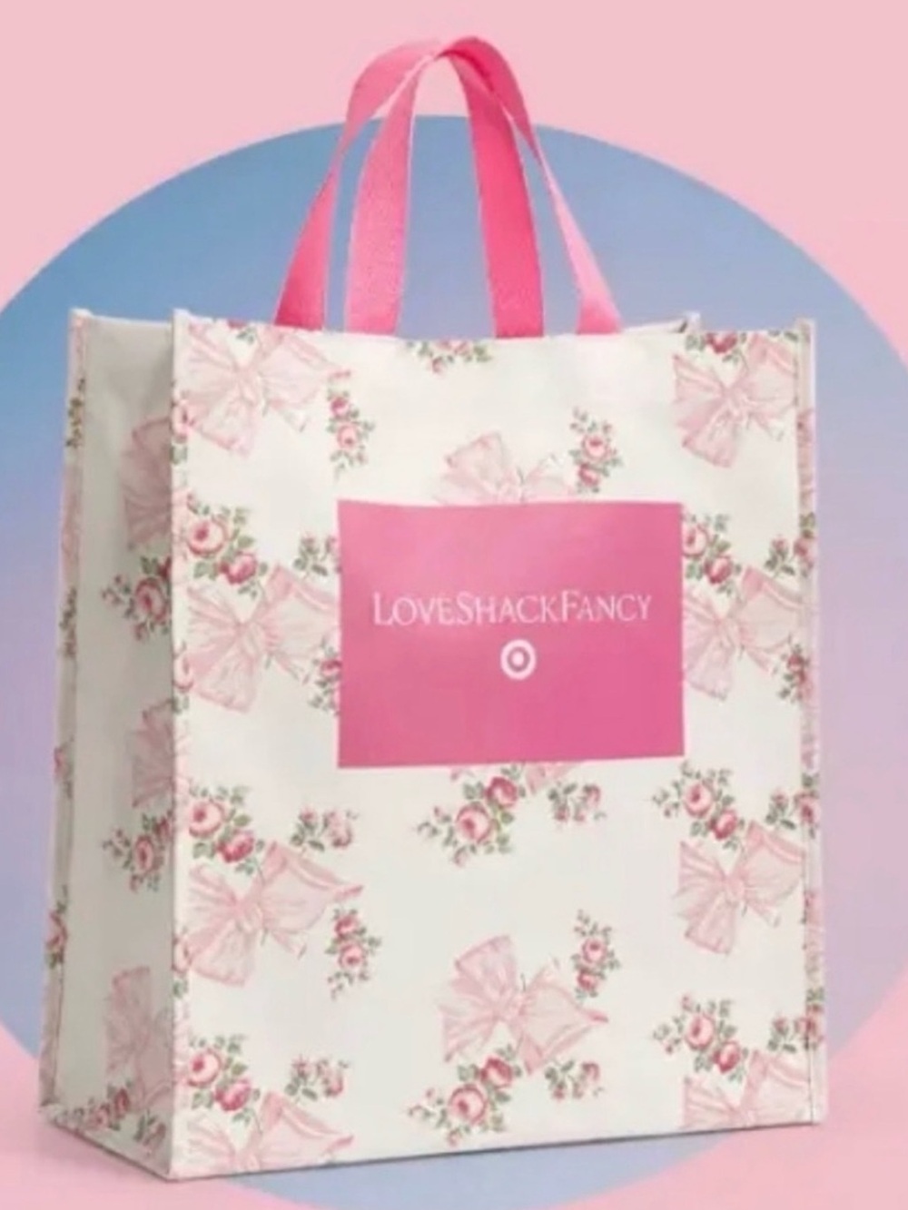 Loveshackfancy x Target shopping tote